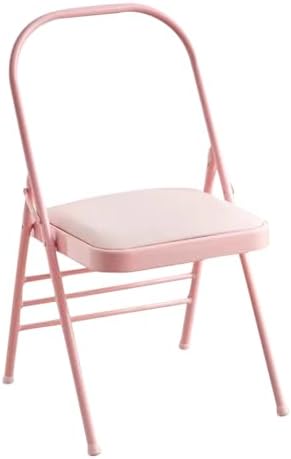Foldable Backless Yoga Chair for Adults - 300kg Capacity, Lumbar Support, Ideal for Yoga, Pilates, and Back Pain Relief, Lightweight and Portable Yoga Auxiliary Chair.