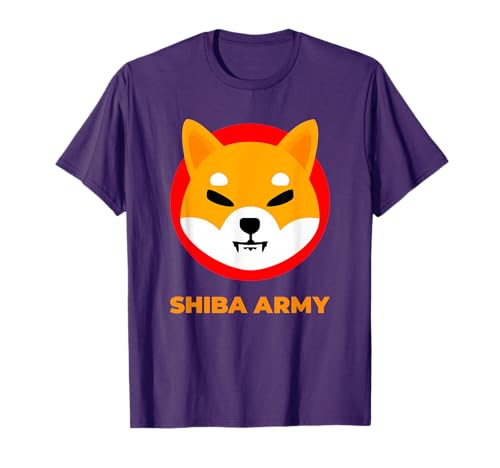 Shiba Inu Coin Crypto Token Cryptocurrency Wallet Shiba Army T-Shirt