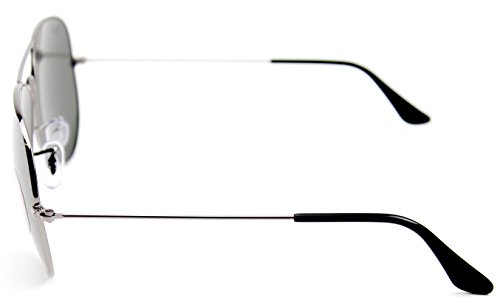 Ray-Ban RB3025 004/58 62mm Sunglasses Gunmetal/Crystal Green Polarized Lens.4