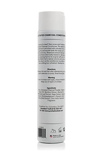 Profashion Activated Charcoal Conditioner | For Dry, Dull, And Damaged Hair | Clarifies, Moisturizes & Strengthens Hair | Vegan, Paraben-Free, And Cruelty-Free #TOP1