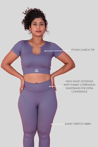 Image of YOGINIS Women FitHug Set /Yoga Sets - Elevate Your Yoga Experience with Style and Comfort