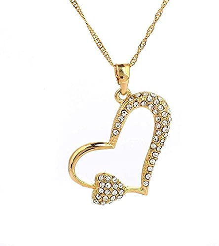 Bijoux accessoires coeur étoile collier doré pour vos soirées