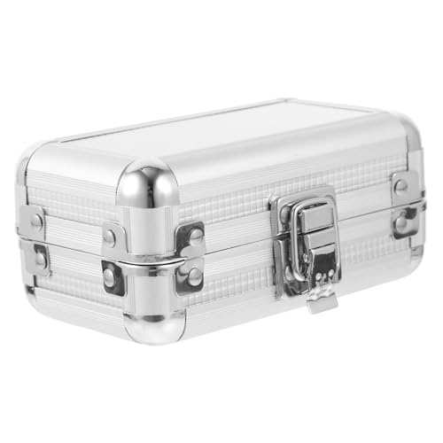 CONGARTENO Box Filter Box Telescope Filter Storage Eyepiece Filter Organizer Telescope Filter Holder Camera Filter Case Telescope Accessory Lens Filter Case Telescope Filter Case Iron Silver