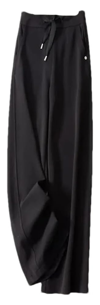 Trendy Womens Summer Casual Suit Pants Comfortable and Breathable High Waist Wide Leg Trousers