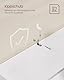 VASAGLE Bücherregal 6 Ebenen, Standregal, Aufbewahrungsregal, verstellbare Einlegeböden, für Wohnzimmer, Homeoffice, Schlafzimmer, wolkenweiß LBC166T14
