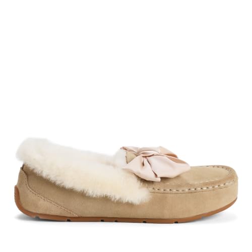 Image of Fireside By Dearfoams Women's Mel Shearling Moccasin