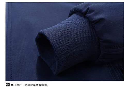 Jaqueta UbdehL, masculina, leve, corta-vento, Azul escuro, L