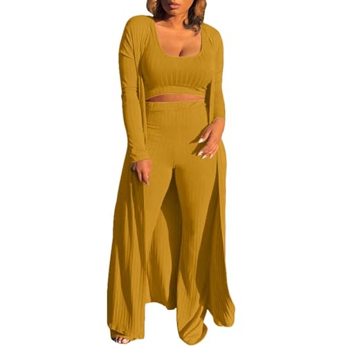 Pantalon et haut sexy en ensemble festive contre le froid en club
