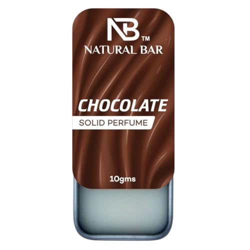 Image of Chocolate solid perfume | Alcohol Free Cologne for Men & Women | Non-Greasy Wax Perfume | Strong & Lasting Fragrance | Gifting Set for Him & Her