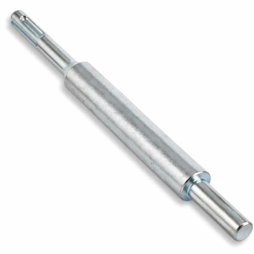 SDS Plus Drop-in Anchor Setting Tool, 3/8 Internal Threaded Anchor Driver, Zinc Plated Steel for Rotary Hammer Concrete & Masonry Installation