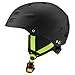 rockible Snow Ski Helmet Sports Helmet Adjustable Fitting Skiing Accessories Headgear for Roller Skating Skateboard Outdoor Sports Men, Black