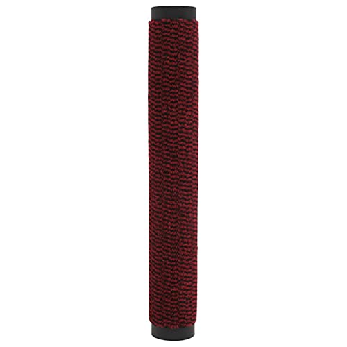 Paillassons tapis entrée antidérapant 120x180 cm rouge 2 pcs