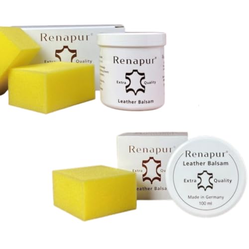 ラナパー RENAPUR Leather Balsam(保革油) 250ml スポンジ2個付 SOLVシール付き