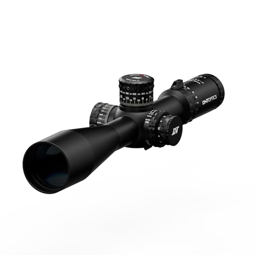 DNT Optics Theone 7-35X56 FFP MOA Riflescope with Illuminated TOR Reticle, Zero Stop & 34mm Tube - Long Range Precision Scope