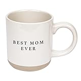 Sweet Water Decor Best Mom Ever Stoneware Coffee...