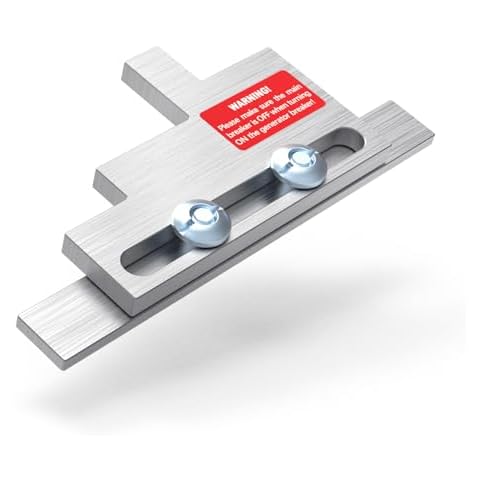 LATING Generator Interlock for Bryant 150 or 200 amp Breaker Main Panels, Brushed Nickel Cover