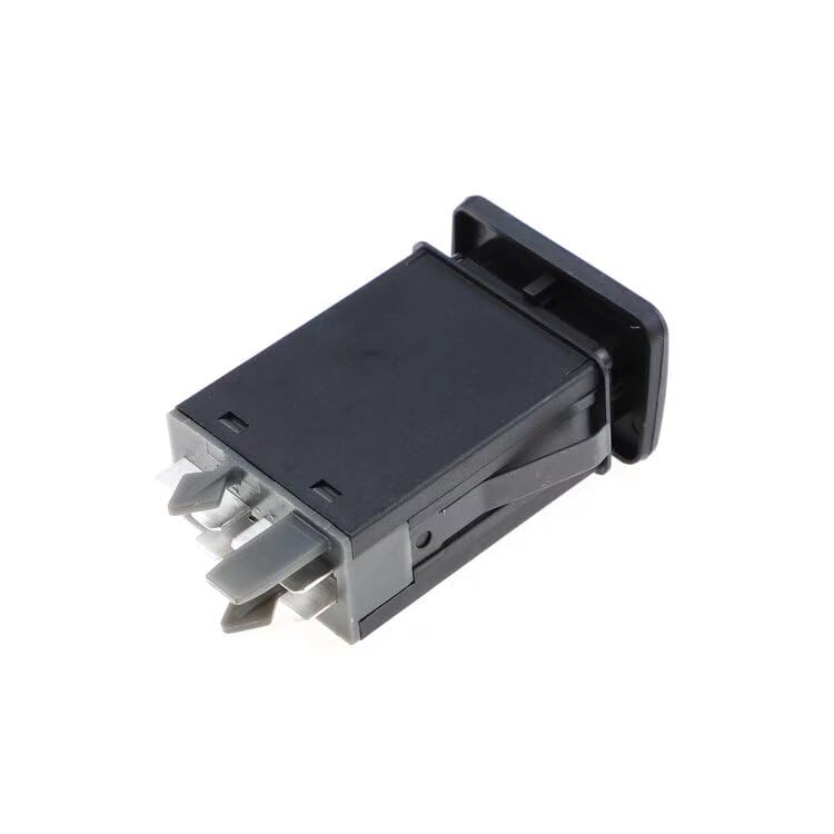 100008604 1J0953235C Hazard Warning Emergency Light Switch Compatible with 1999-2006 VW Golf MK4 Bora 1999-2005 Jetta