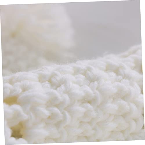 DECHOUS Baby Vloer Speelmat Baby Kinderkamer Decor Bohemian Tapijten Bohemian Tapijt Deurmat Karpetten 9X12 Woonkamer Klaring Badmat Versieren Deurmat Baddeken Harig Wit Boho Rond Tapijt - Afbeelding 3