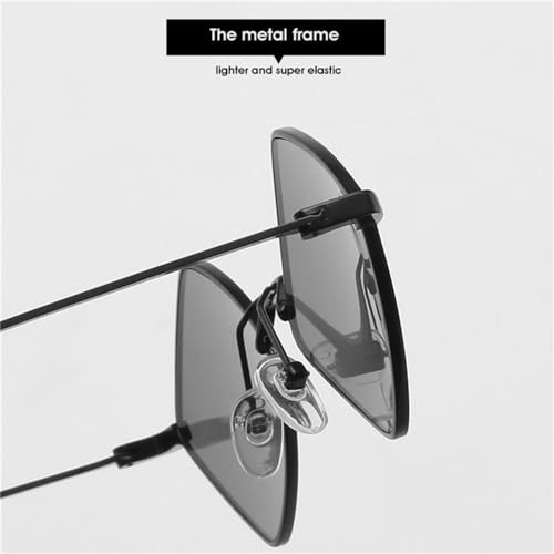 Retro Diamond Shaped Sunglasses Metal Irregular Sunshades Eyewear Male Female Colorful Lens Sun Spectacles3