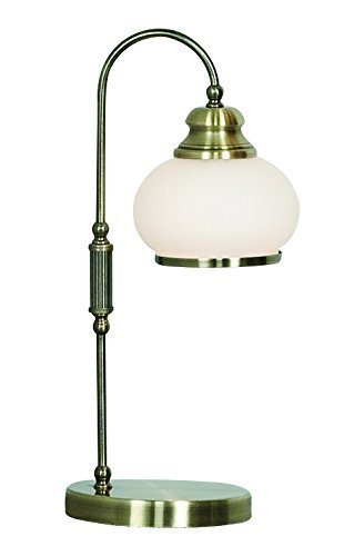 Preisvergleich Produktbild Praktische Tischleuchte altmessing satiniert Globo NOSTALGIKA 6900-1T