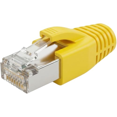 Enchufe RJ45 Lumonic con Alivio de Tensión y Protección de Dobleces