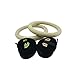 Fitness Health ® Olympic Gymnastics Rings Strength Suspension Workouts