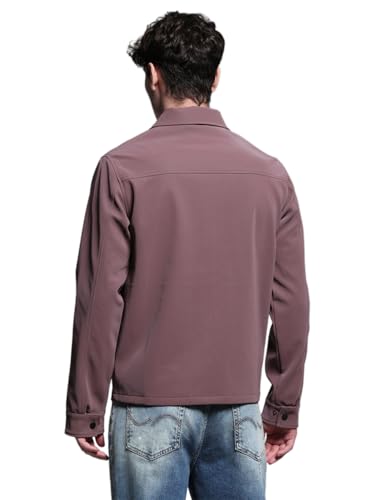 Image of JACK & JONES Men's Polyester Standard Length A-Line Coat