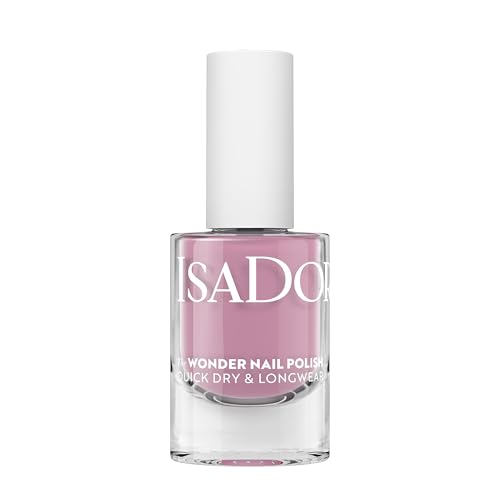 IsaDora Nagellack schnelltrocknend - Langanhaltend und einfach aufzutragen - Individuelles Nageldesign - Veganer Nagellack - Nail Polish in verschiedenen Farben - 195 Peony Pink