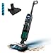Cecotec Fregona Eléctrica FreeGo Wash&Vacuum Spray. 250 W, Friega y Aspira a la vez, Autonomía 35 mins, Rodillo Wet Jalisco, Spray de Agua, Depósito de Agua Limpia 700 ml y Sucia de 750ml, Base