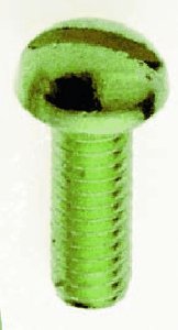 Satco 90-797 Round Head Slotted Machine Screw, Color