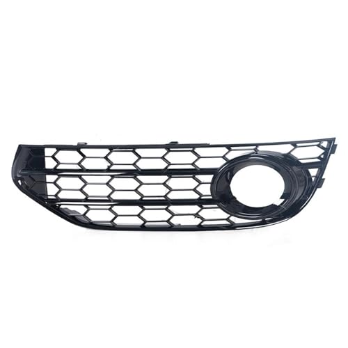 Grille de pare-chocs haut de gamme en nid d'abeille noir pour calandre A4 B8.5 Allroad gauche