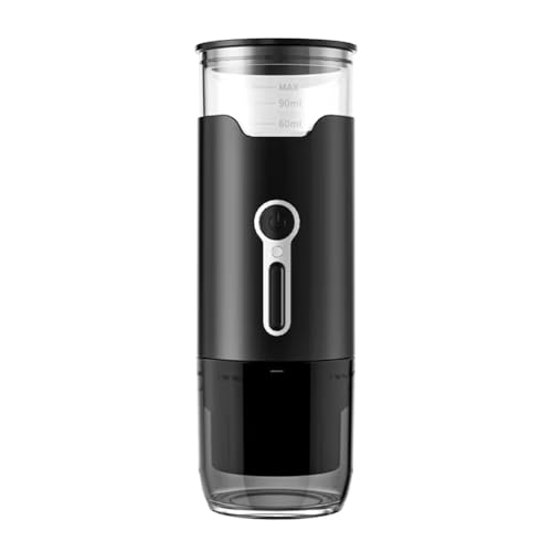 Zolynx Cafetera Portátil Eléctrica-Cápsula Compacta y Cervecero de Polvo, Ideal para Viajes y Uso de Oficina