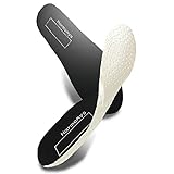 Harmonys（ハーモニーズ） インソール キッズ 子供用 中敷き ジュニア 衝撃吸収 立体 3D 土踏まず 中敷 通気 (ブラック, L)