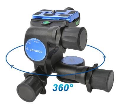 値下げ❗️Benro3ウェイギアヘッド雲台最新型GD3WHCN(GD3WH) Amazon | 【サイ・アイ国内サポート】Benro（ベンロ）3ウェイ