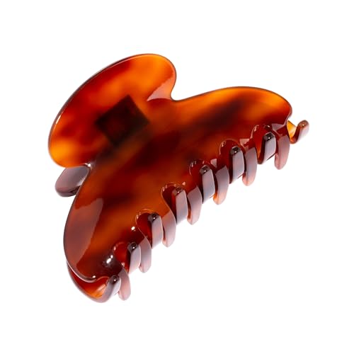 Tortoise Shell Hair Clip for Women, Medium Couture Claw Clip