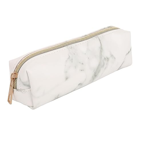 Mochilas Y Bolsas, Shoes Estuche para lápices, Estuche para Lápices de Grande Capacidad, estuche para lápices con patrón de mármol a la moda, Lapiceras Organizadoras Aesthetic para...