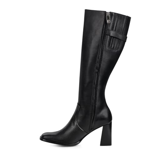 FRANCO CUADRA Boot for Women in Genuine Python Leather F31RSTS Black4