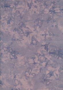 1/2 Metre | SSB-51 Purplish Grey 100% Cotton Handmade Java Batik Fabric Marble Effect Smoke Batik Patchwork Quilting Dressmaking 112cm / 44"