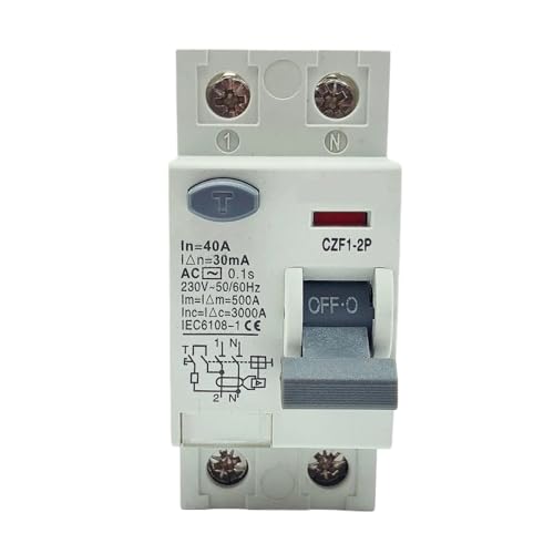 Disjoncteur différentiel 220V CA 2P résout les pannes de fuite à la terre