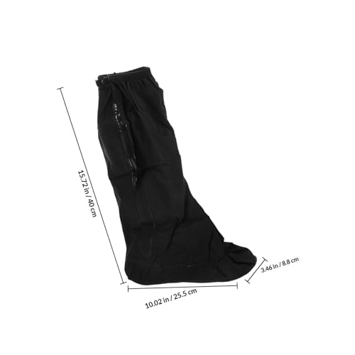 Cubiertas para zapatos impermeables KESYOO, 1 par, para hombre y mujer, cubrebotas antideslizantes para actividades al aire libre, ligeras y portátiles, protección contra lluvia, camping, senderismo y ciclismo miniatura 2
