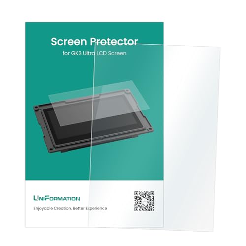 Protéger écran LCD Uniformation GK3 Ultra contre fuites de résine