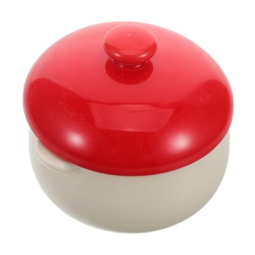 ABOOFAN Tazón de desayuno de cerámica tazón de helado tazón de ramen de cerámica cuenco para servir arroz tazones de postre tazón de comida cena tazón de frutas taza de estofado rojo