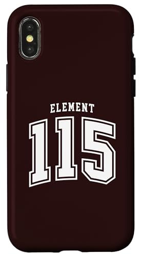 Element 115 �A�X���`�b�N�f�U�C�� �X�}�z�P�[�X iPhone X/XS �p
