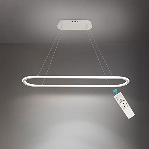 Lustre suspension LED anneaux pour illuminer vos dîners en salle à manger