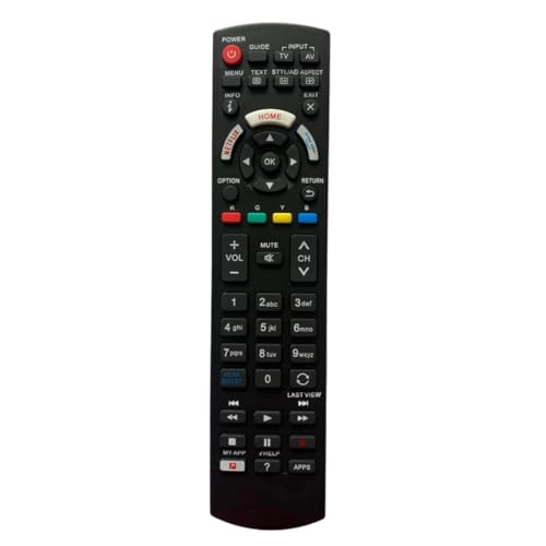 Smart TV Remote No. 575 (No Voice) with Netflix Function, Compatible/Replacement for Panasonic Smart TV LCD/LED Remote Control (Exactly Same Remote...