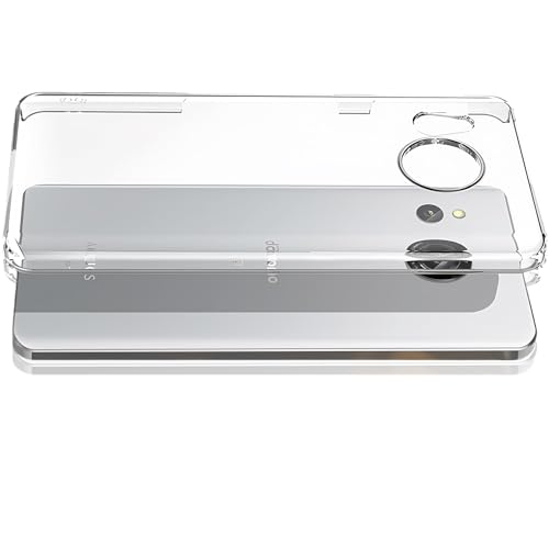 AQUOS sense7�P�[�X �N���A ���y�� �ɔ� �����h�~ �V���v�� TPU �\�t�g �P�[�X �Ռ��z�� �w�ʃJ�o�[ �σX�N���b�` SH-53C / SHG10 / SH-M24�Ή��p�� �ی�J�o�[ �N���A AQUOS sense7 SH-53C / S