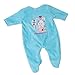Fenteer Combinaison Pyjama pour Poupée de 18 Pouces Jouet Enfant - Bleu