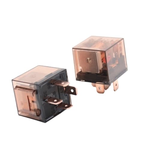 Relé de coche 12V 80A de 4 pines con indicador led impermeable 3