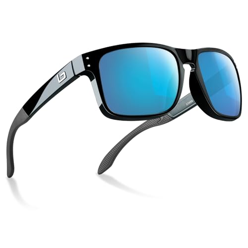 B.N.U.S Step Up Your Style Game – Corning Glass Lenses Polarized Sunglasses for Men and Women (B7066 ULTRA)