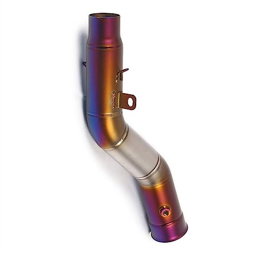 オートバイの排気フルシステムスリップオン修正されたミドルリンクパイプ排気管に適合するYZF-R1 R1 2009 2010 2011 2012 2013 2014